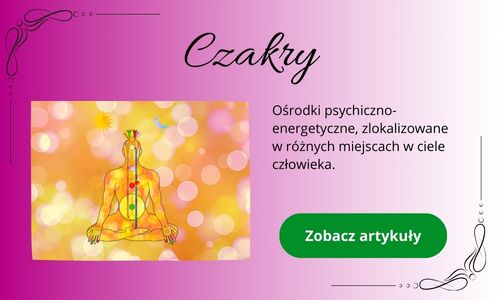 Czakry - zarys siedzącej postaci wraz z okznaczonymi punktami czakr