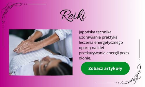 Reiki - dłonie wyciągnięte nad ciałem leżącej kobiety
