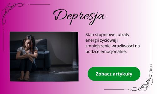 Depresja - smutna kobieta siedzi skulona na podłodze