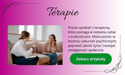Terapie - grafika przedstawiające kobietę u terapeutki