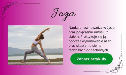 Joga - kobieta ćwicząca jogę